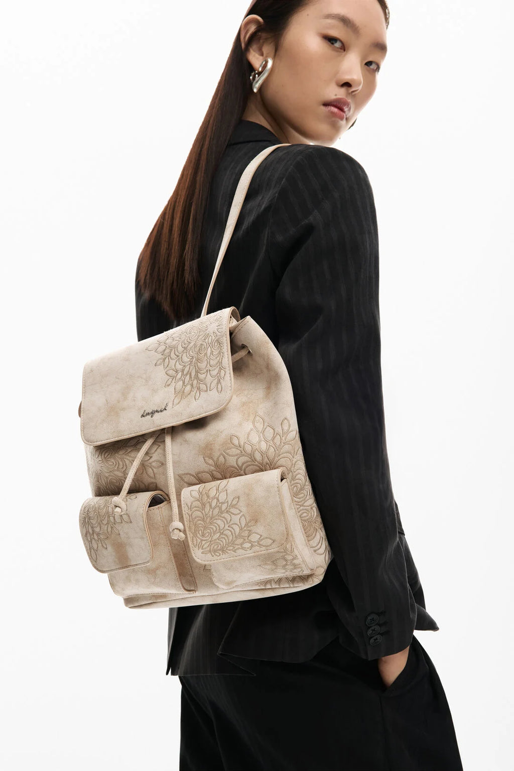 Petit sac à dos brodé