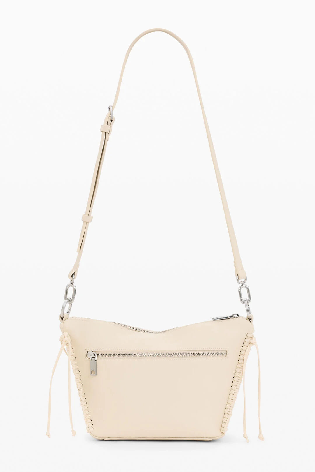 Sac de taille moyenne à clous avec franges