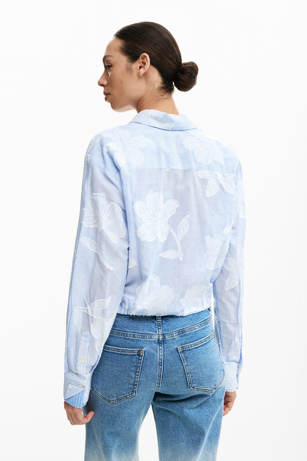Chemise courte imprimée