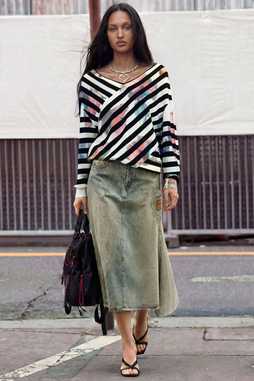 Pull fin croisé