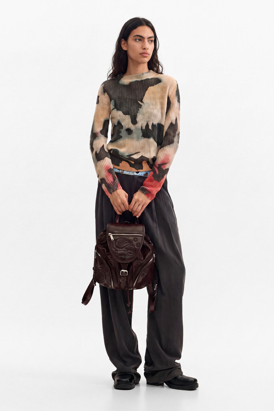 Sac à dos Siroco Tula Mini Bordeaux Desigual, vue 2