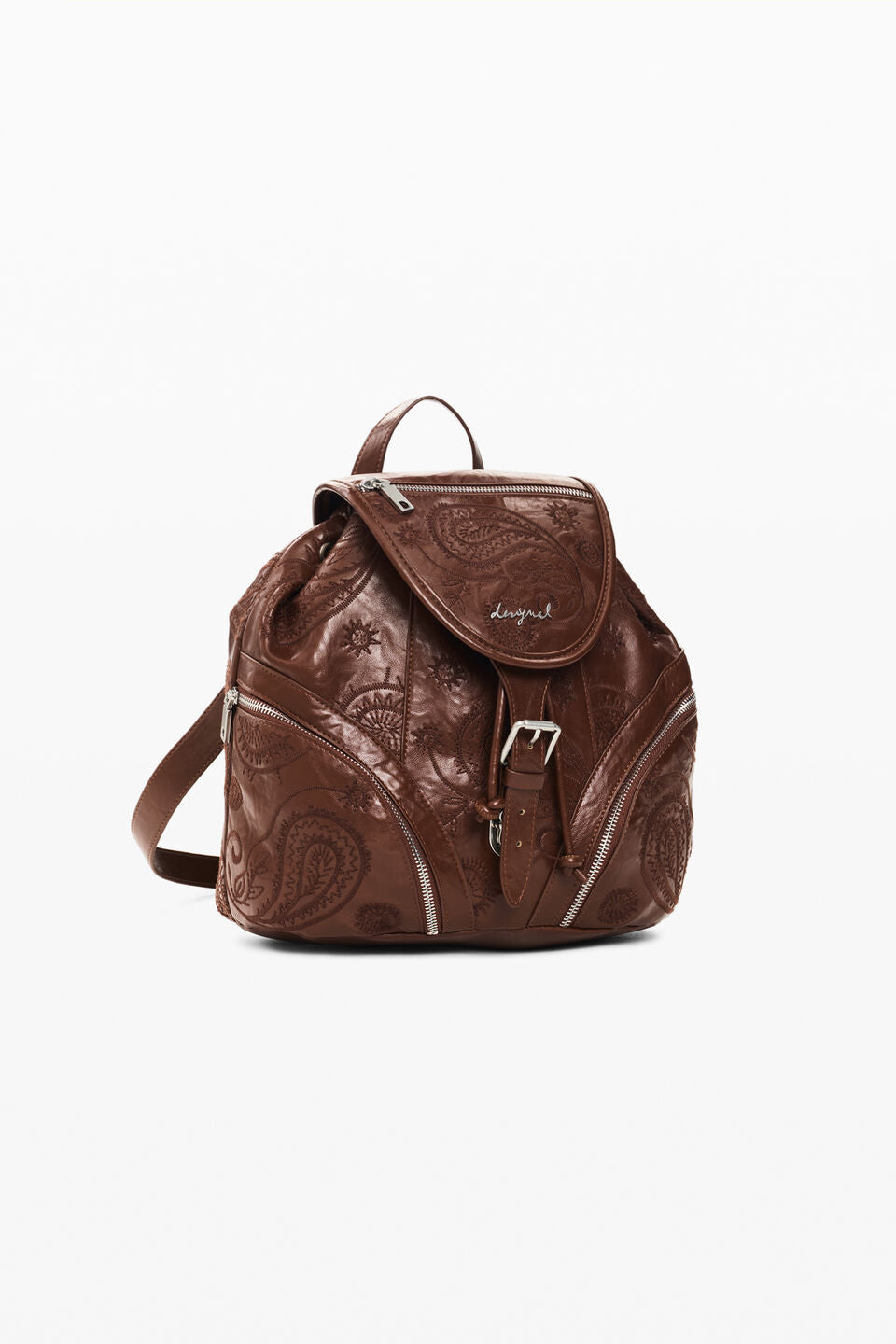 Sac à dos Siroco Tula Mini Camel Desigual, vue 3
