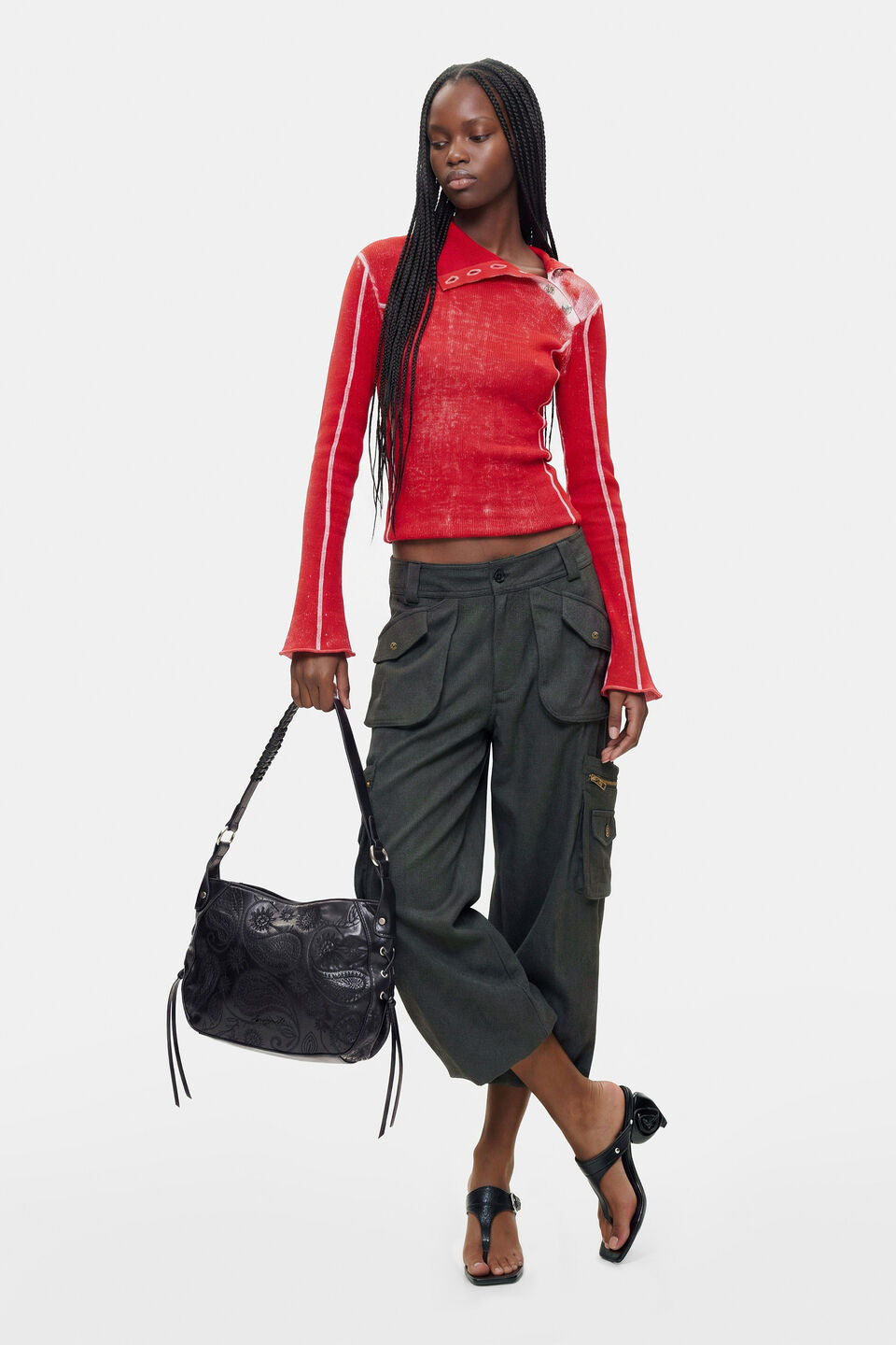Sac Siroco Quincy Noir Desigual, vue 2
