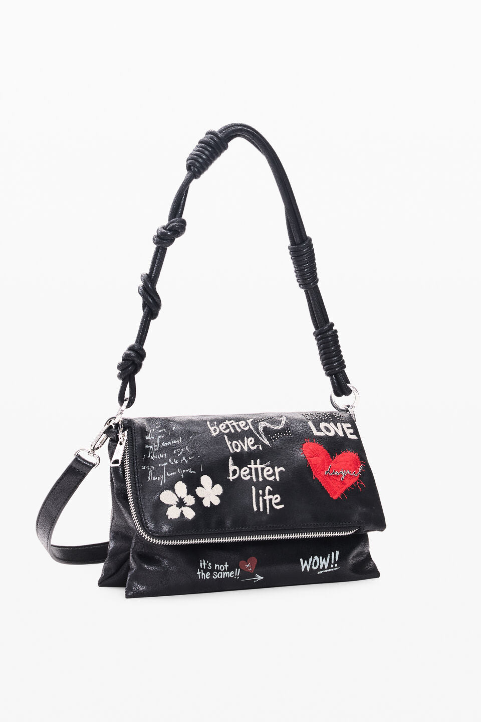 Sac Wow Murano Noir Desigual, vue 3