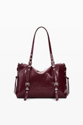 Sac Half Logo Lanuza Grenat Desigual