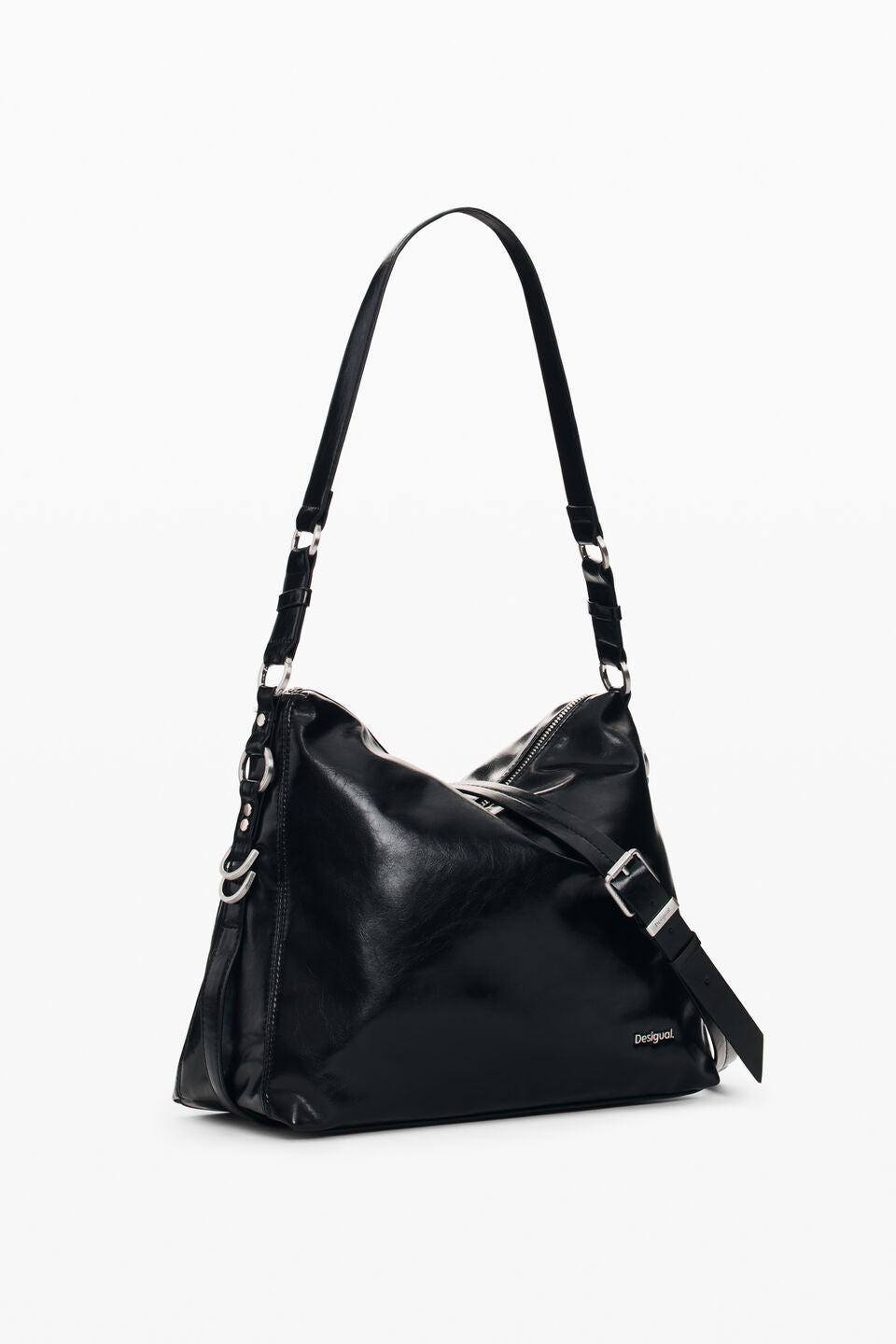 Sac Nexus Luma Noir Desigual, vue 2