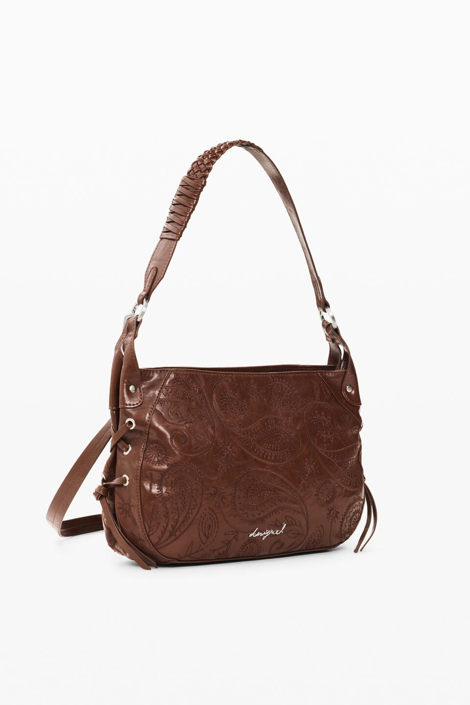 Sac Siroco Quincy Camel Desigual, vue 3