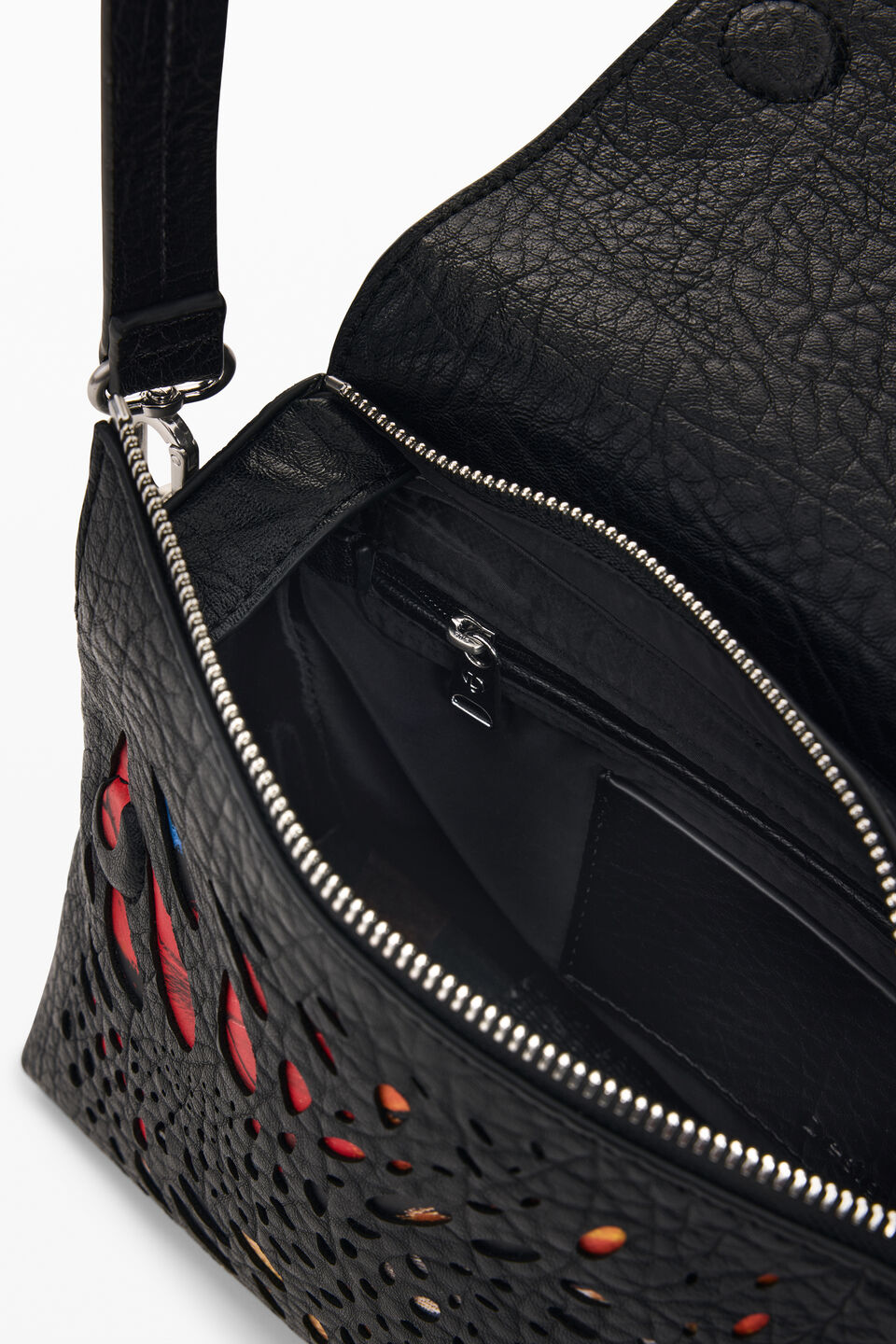 Sac Notus Print Phuket Mini Soft Noir Desigual, vue 4