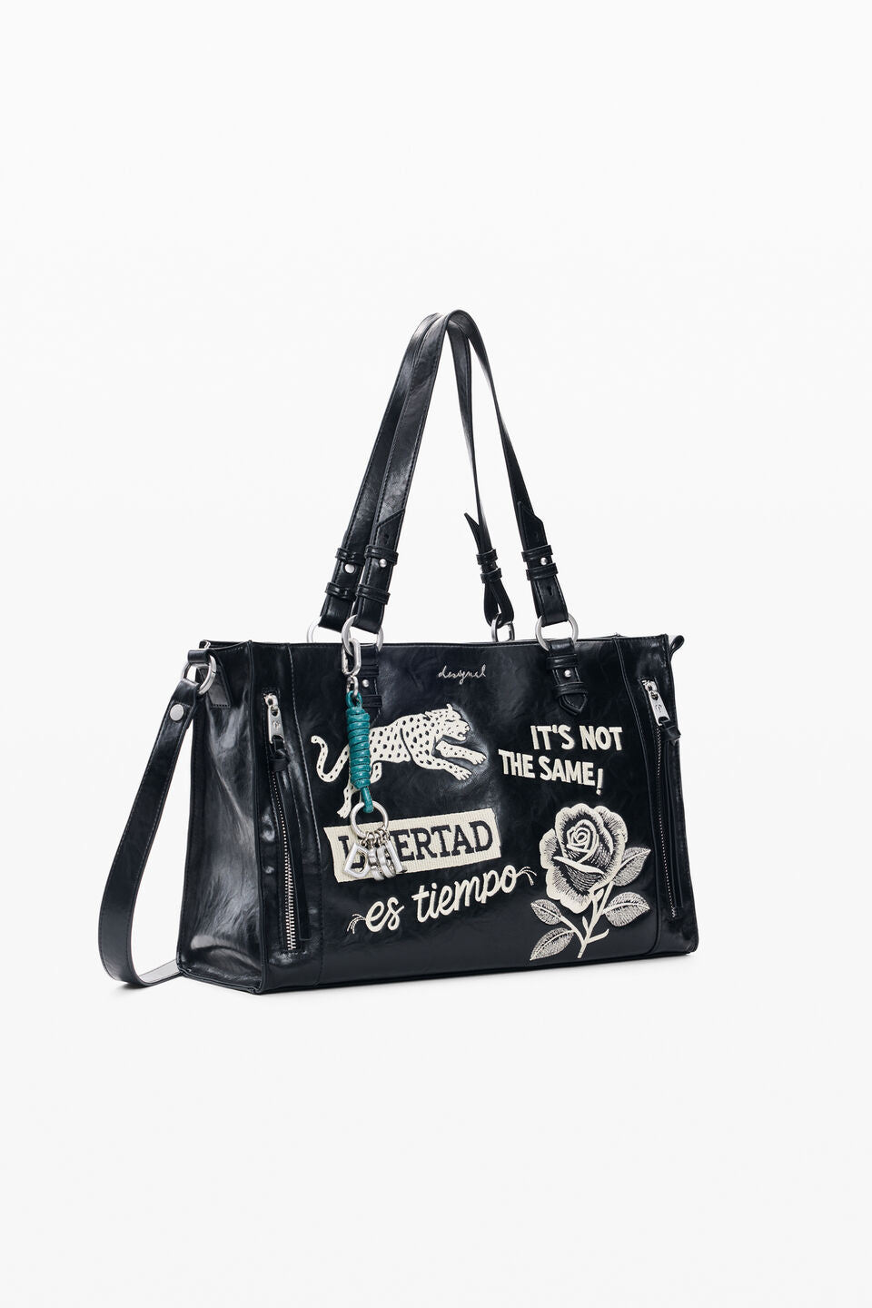 Sac Libertas Liendo Noir Desigual, vue 3