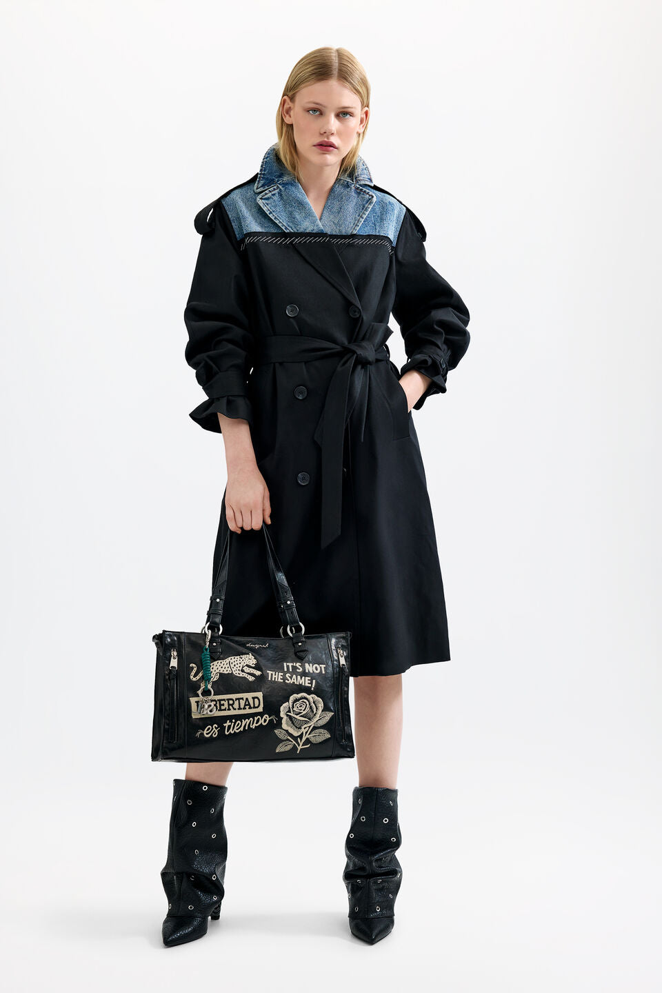 Sac Libertas Liendo Noir Desigual