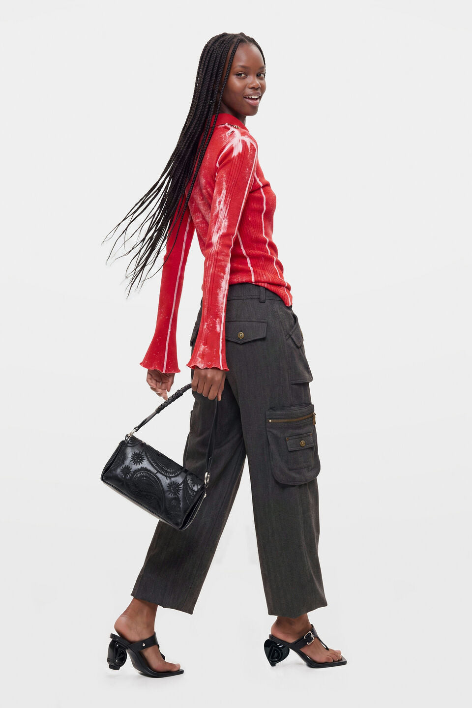 Sac Siroco Naron Mini Flap Noir Desigual, vue 2