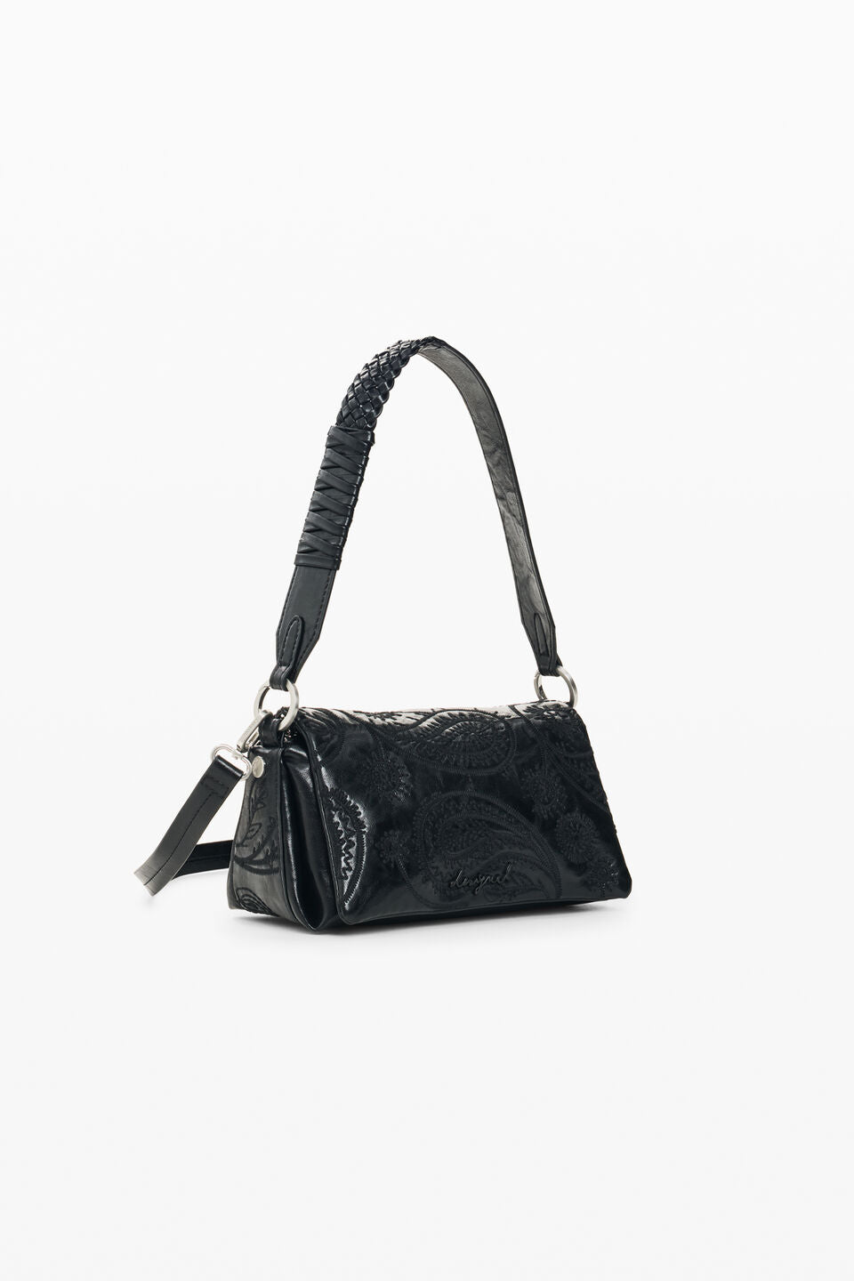 Sac Siroco Naron Mini Flap Noir Desigual, vue 3