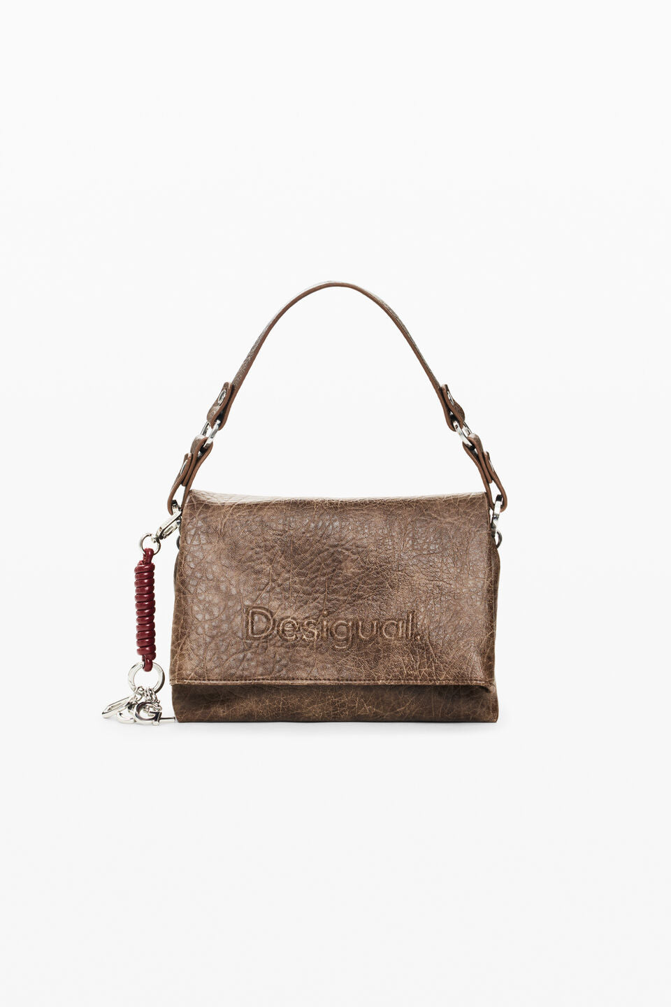 Sac Venecia 4.0 Half Logo Chocolat Desigual