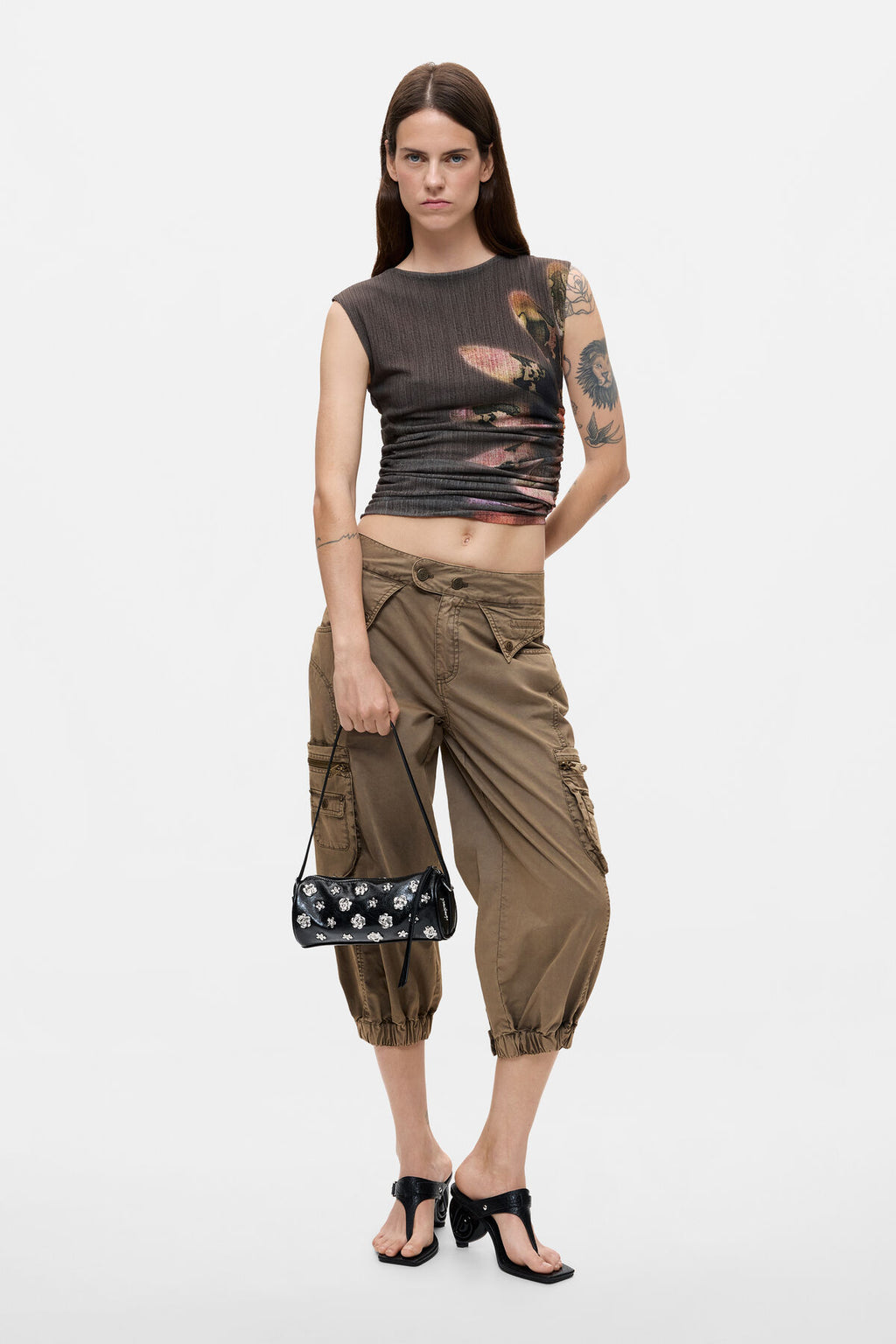 Sac Zelia Niue Noir Desigual - vue 2