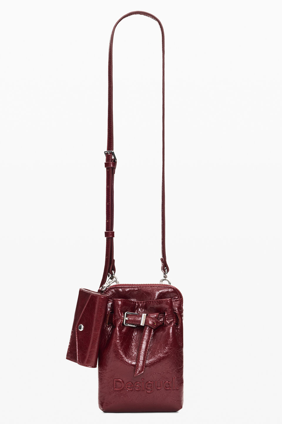 Portefeuille Half Logo Alma Grenat Desigual
