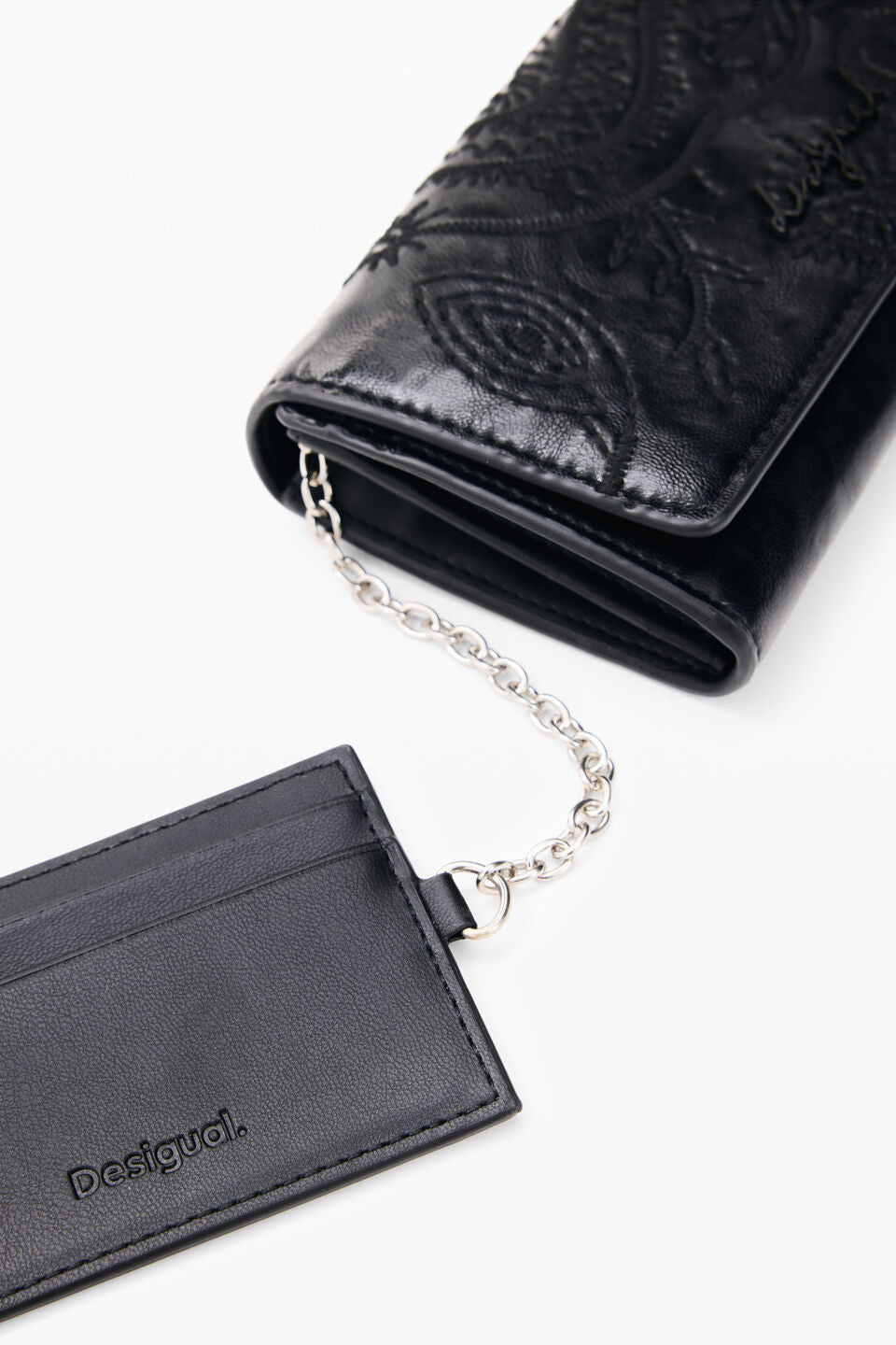 Portefeuille Siroco Marina Noir Desigual, vue 4