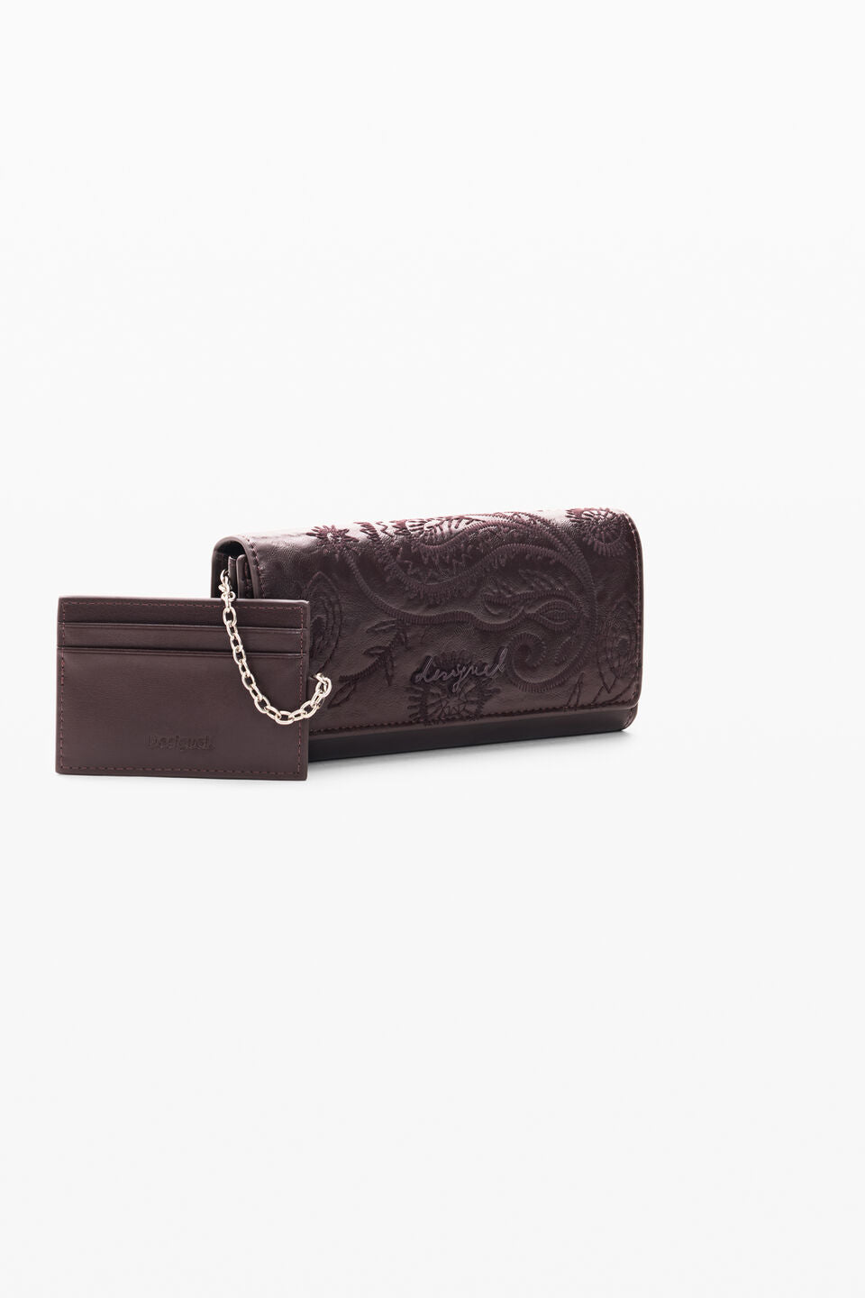 Portefeuille Siroco Marina Bordeaux Desigual, vue 2