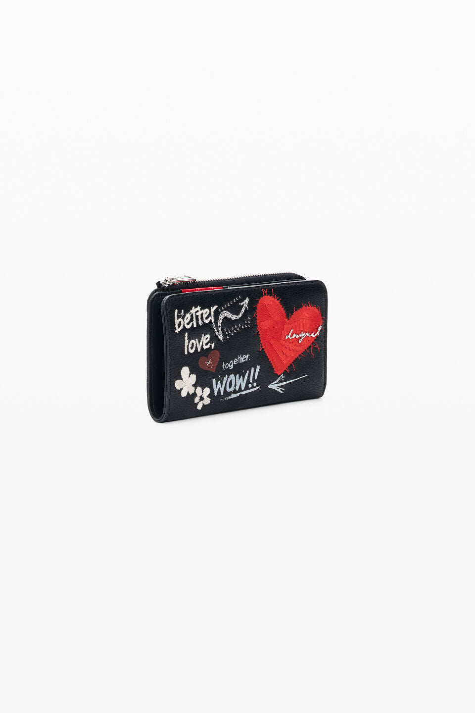 Portefeuille Wow Emma 2.0 Noir Desigual, vue 2