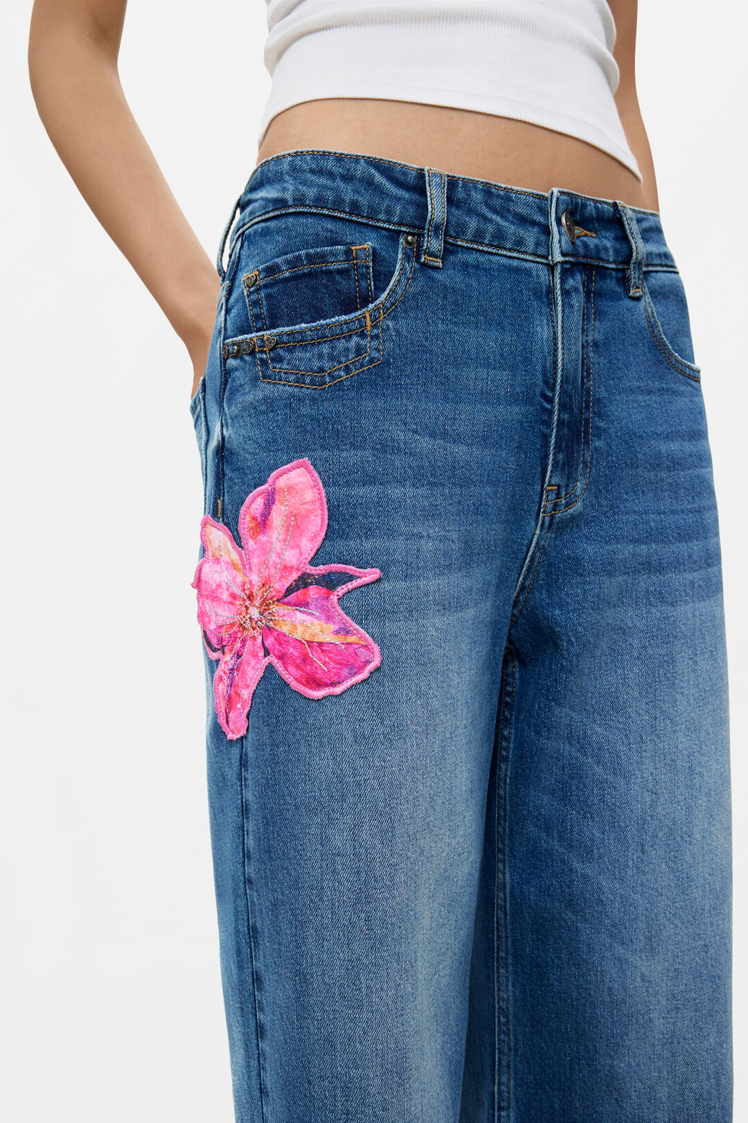 Jean Floral coupe droite 7ème