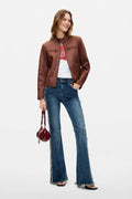 Blouson effet cuir