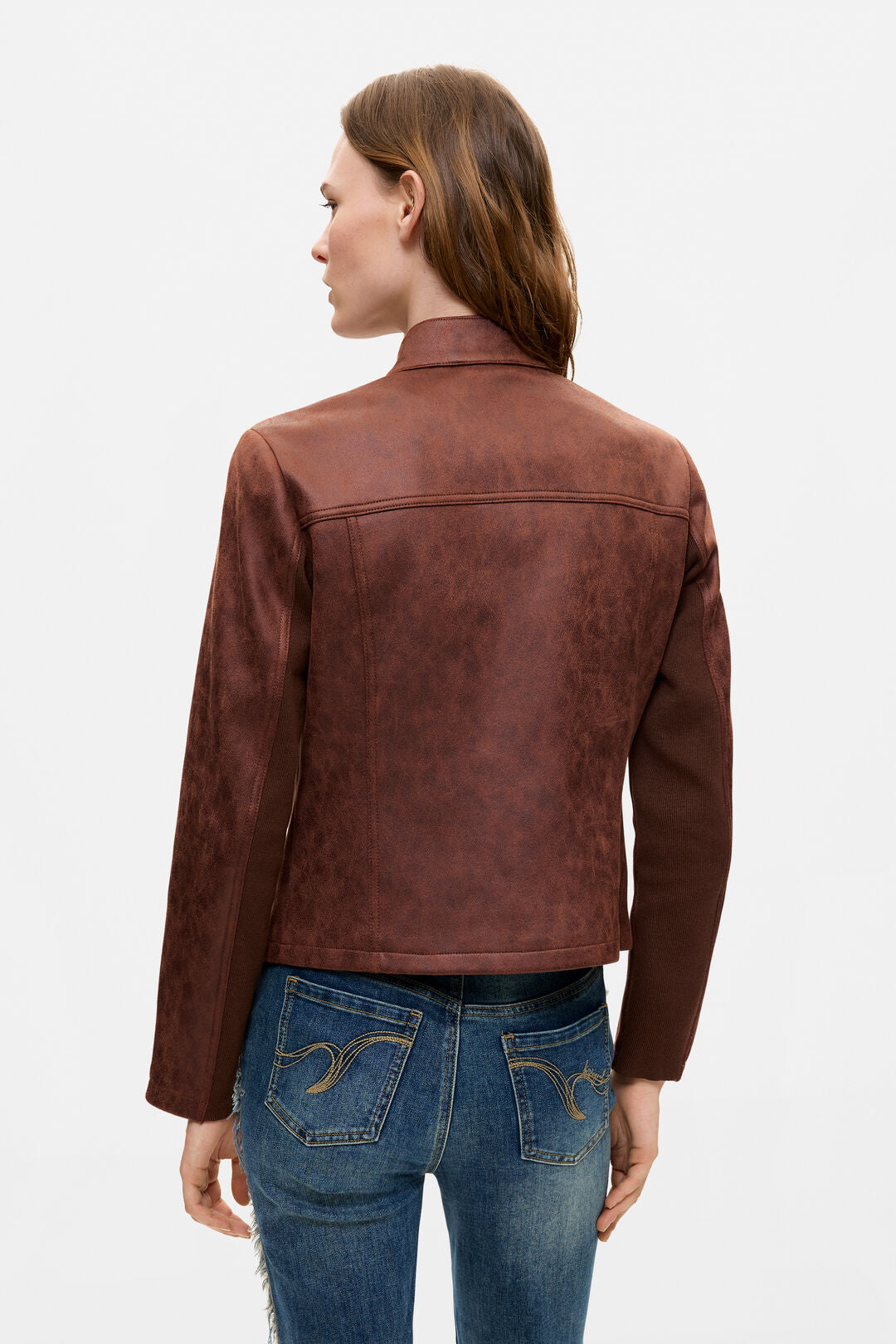 Blouson effet cuir