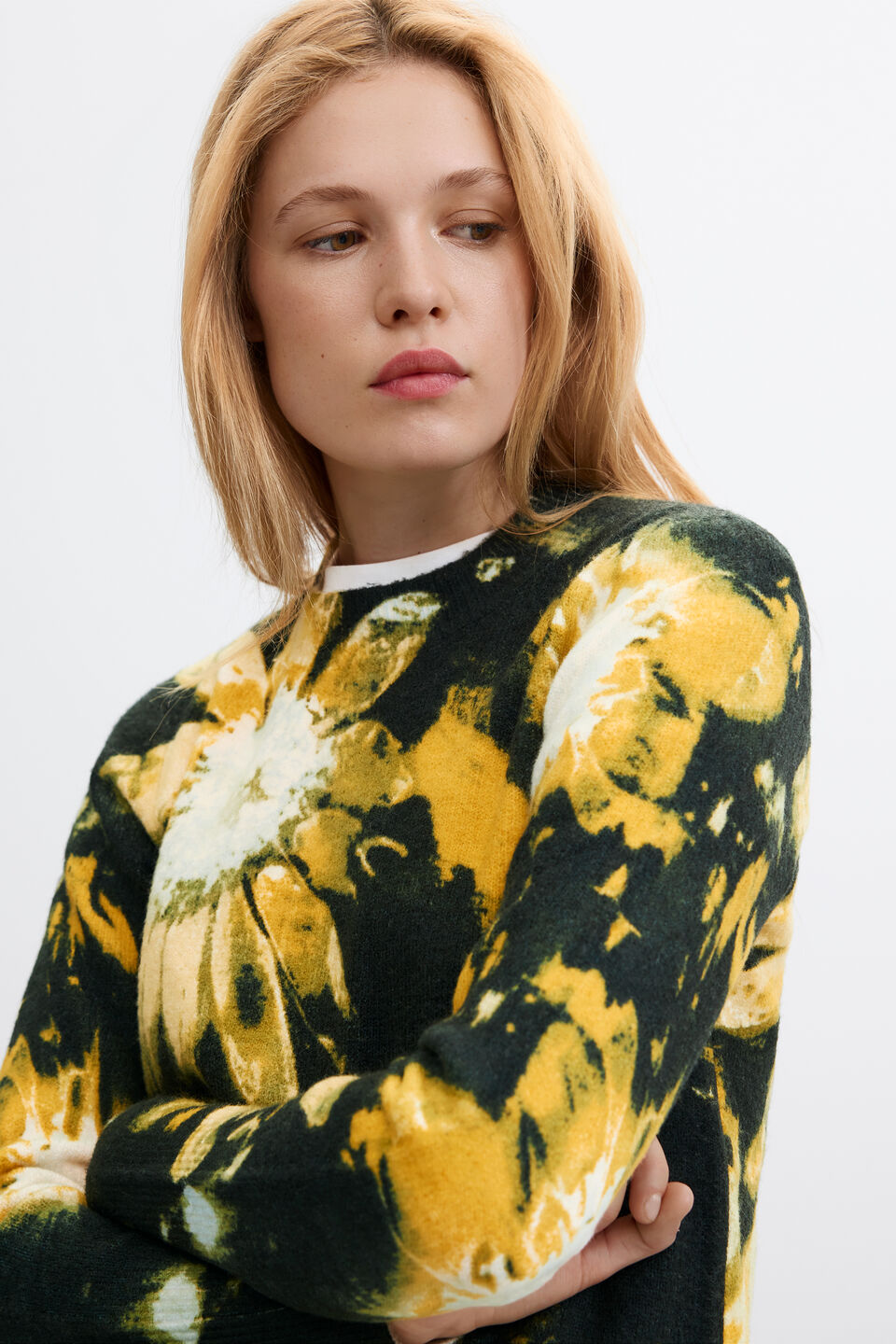 Pull Darkbotanic Noir Desigual