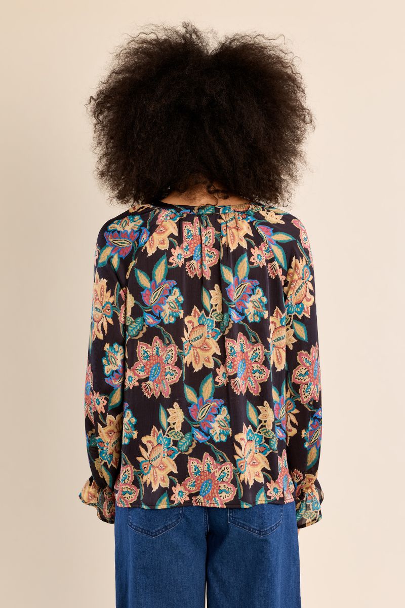 Blouse droite à fleurs Helene Molly Bracken – vue 4