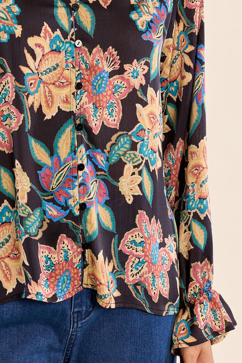 Blouse droite à fleurs Helene Molly Bracken – vue 2