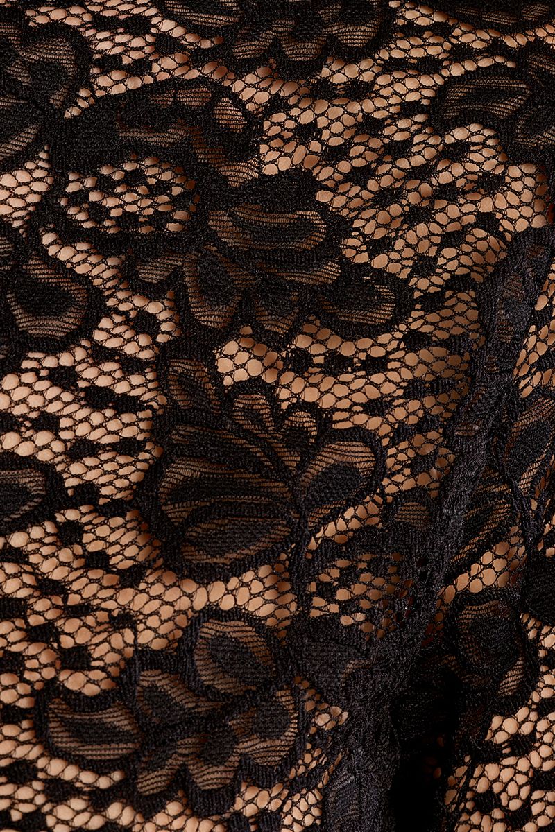 Sous-pull en dentelle Noir Molly Bracken – vue 2